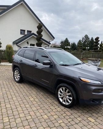 Jeep Cherokee cena 59000 przebieg: 161000, rok produkcji 2015 z Siedlce małe 92